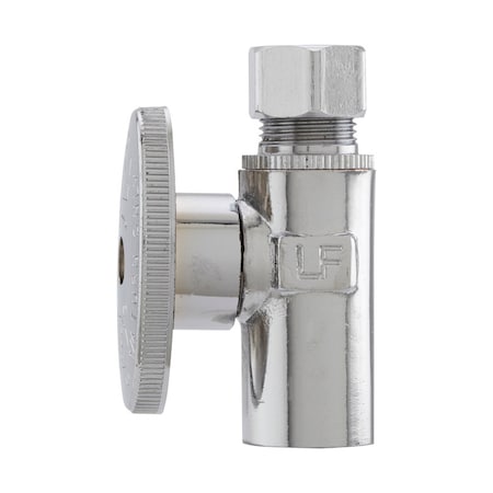 Plumb Pak Plumb Pak 1/2 in. Copper Sweat X 3/8 in. Compression Brass Straight Valve PP62PCLF